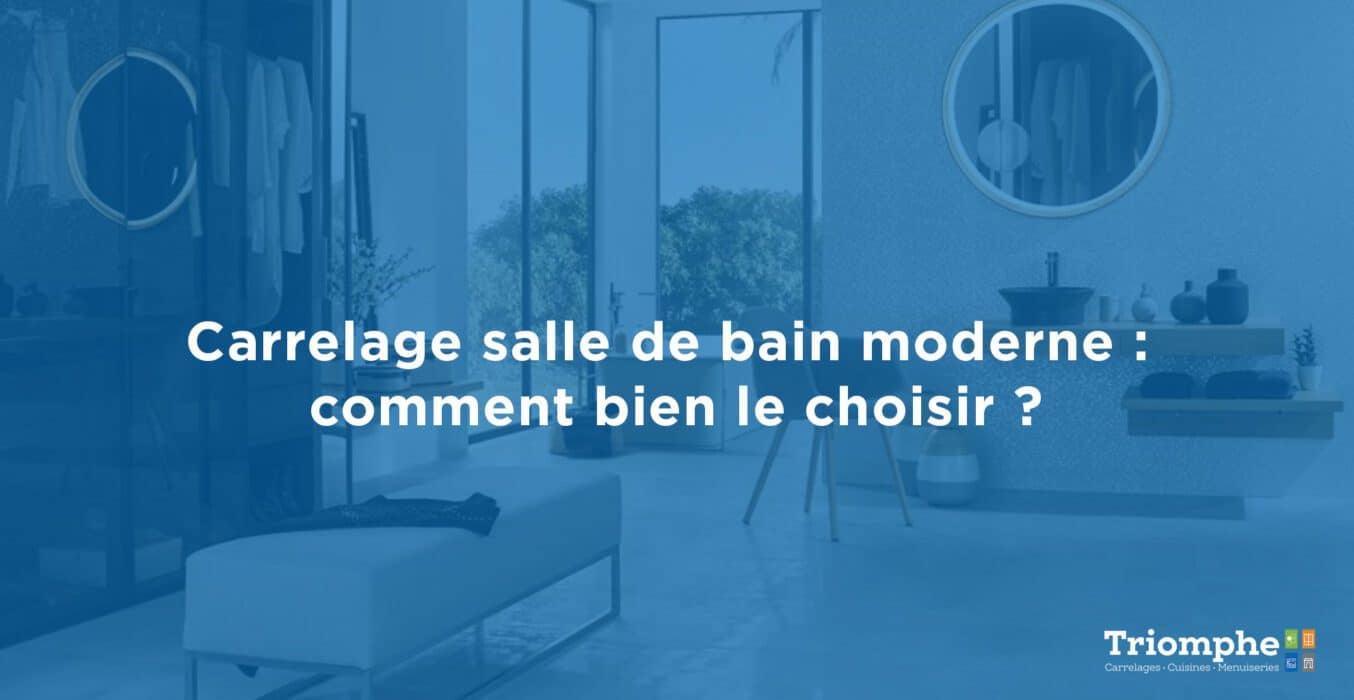 carrelage salle de bain moderne
