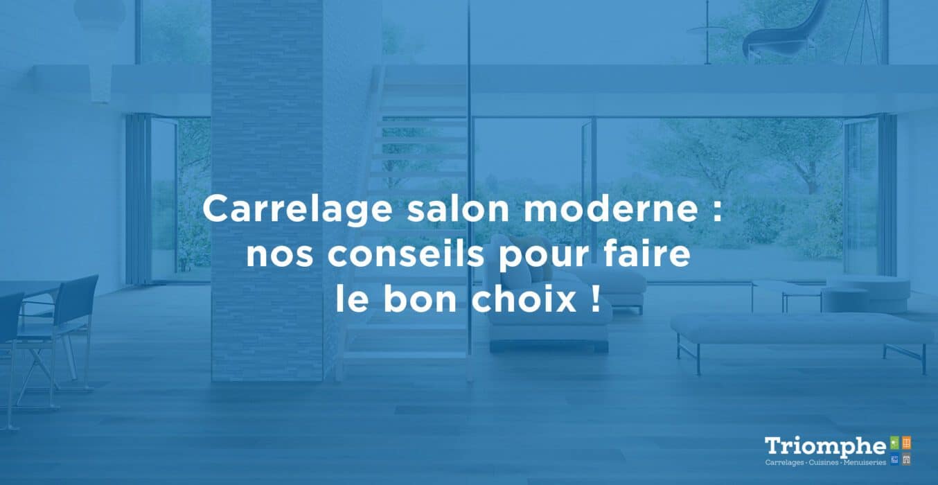 carrelage salon moderne