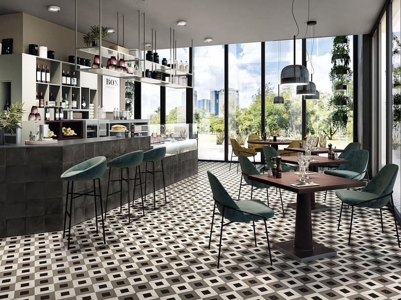 carrelage restaurant iperceramica